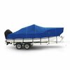 Eevelle Boat Cover V HULL FISHING Center Console, High Bow Rails, Outboard 31ft 6in L 102in W Royal SFVCCR31102B-RYL